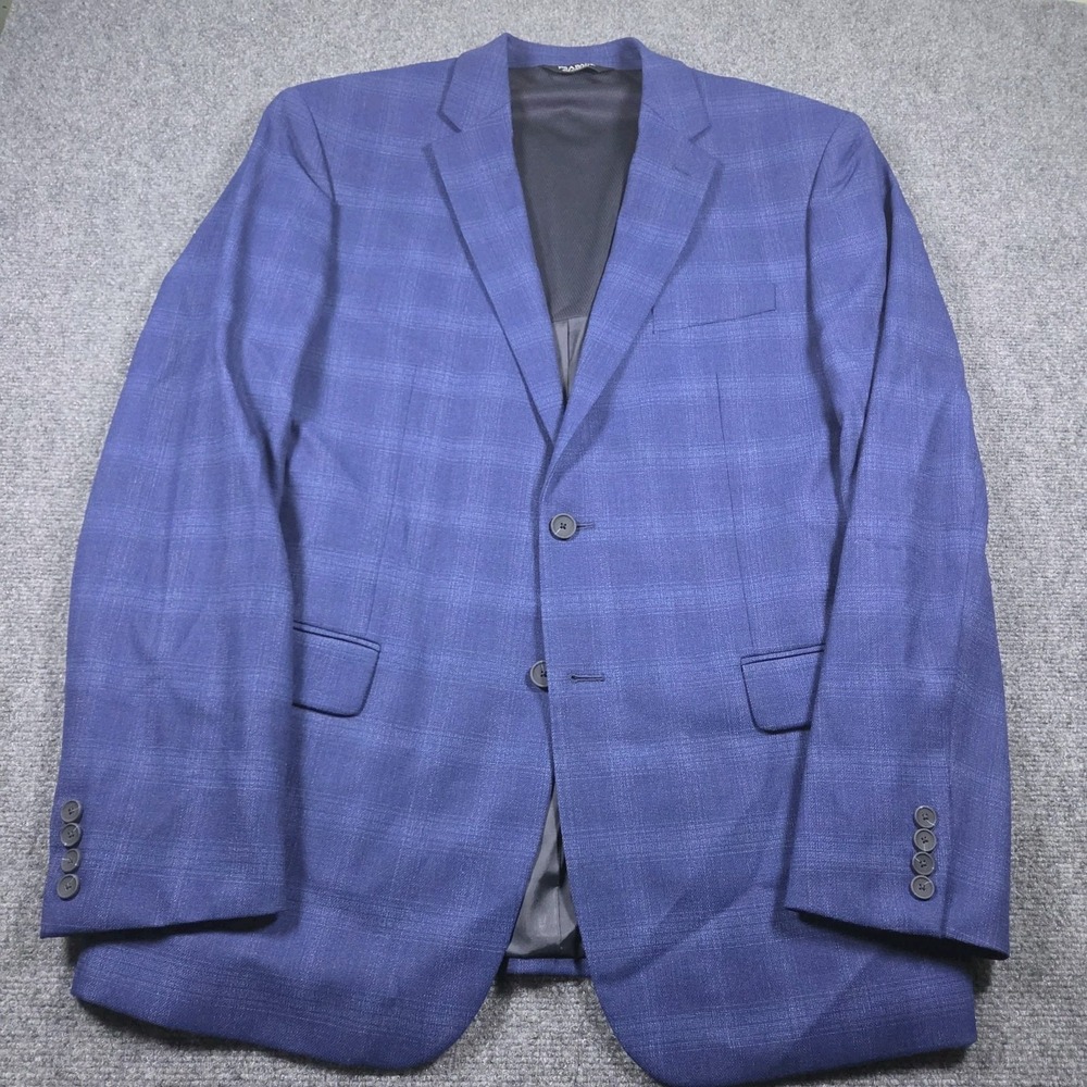 Jos. A. Bank Men's Blue Plaid Sport Coat